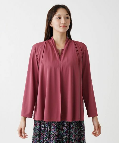 Leilian PLUS HOUSE / レリアンプラスハウス シャツ・ブラウス | トッパーカーディガン【Leilian WHITE LABEL】 | 詳細10