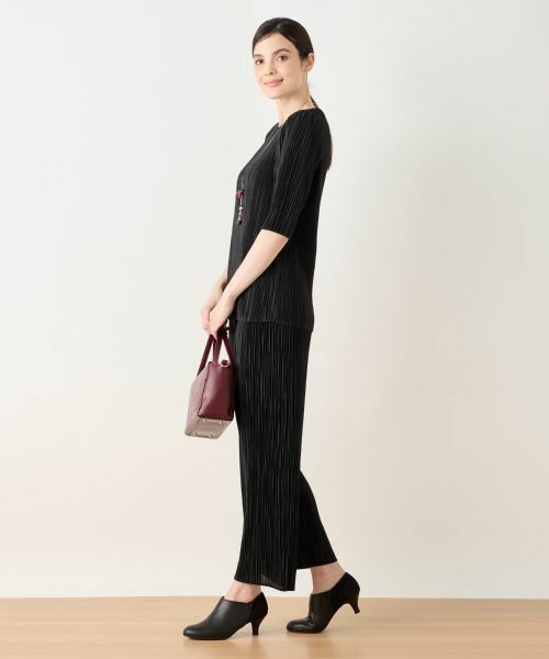 Leilian PLUS HOUSE / レリアンプラスハウス その他パンツ | 洗えるプリーツパンツ【Leilian WHITE LABEL】 | 詳細14