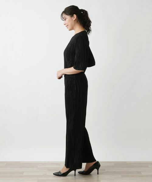 Leilian PLUS HOUSE / レリアンプラスハウス その他パンツ | 洗えるプリーツパンツ【Leilian WHITE LABEL】 | 詳細2