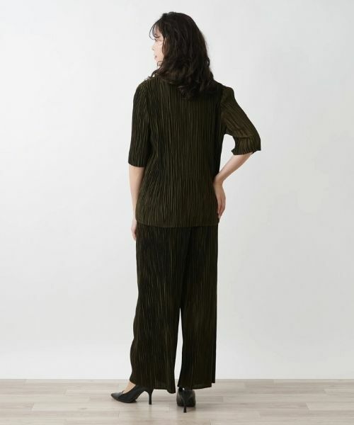 Leilian PLUS HOUSE / レリアンプラスハウス その他パンツ | 洗えるプリーツパンツ【Leilian WHITE LABEL】 | 詳細6