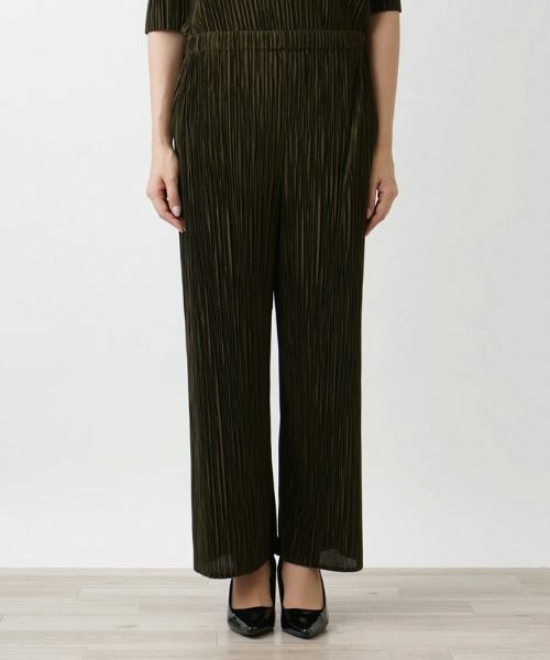Leilian PLUS HOUSE / レリアンプラスハウス その他パンツ | 洗えるプリーツパンツ【Leilian WHITE LABEL】 | 詳細7