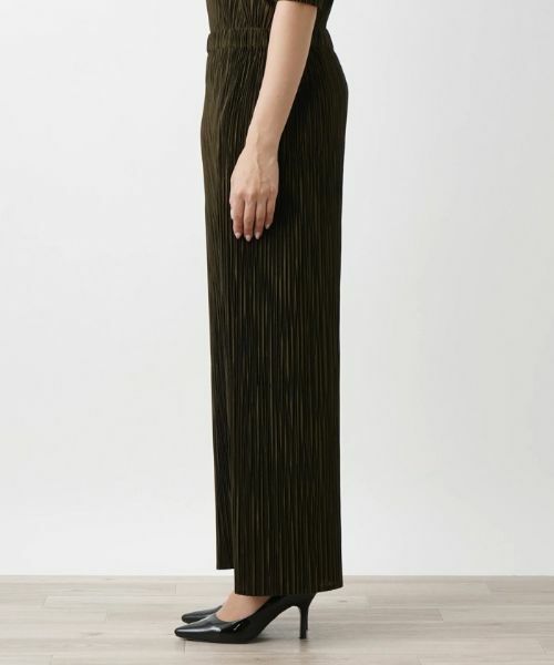 Leilian PLUS HOUSE / レリアンプラスハウス その他パンツ | 洗えるプリーツパンツ【Leilian WHITE LABEL】 | 詳細8