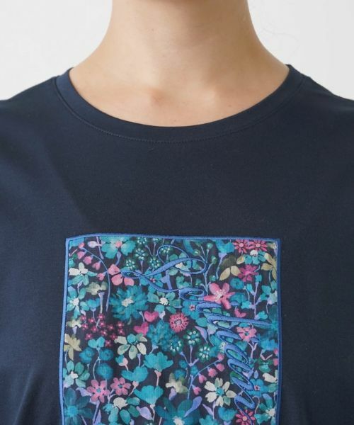 Leilian PLUS HOUSE / レリアンプラスハウス Tシャツ | フラワーＴシャツ | 詳細10