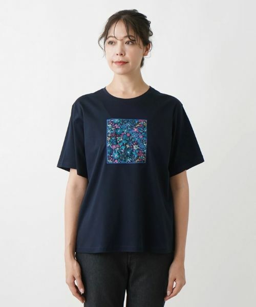 Leilian PLUS HOUSE / レリアンプラスハウス Tシャツ | フラワーＴシャツ | 詳細7