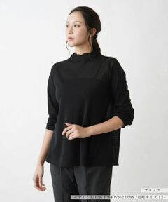 Leilian PLUS HOUSE / レリアンプラスハウス カットソー | シアーカットソー【プラス企画】