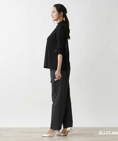 Leilian PLUS HOUSE / レリアンプラスハウス カットソー | シアーカットソー【プラス企画】 | 詳細14