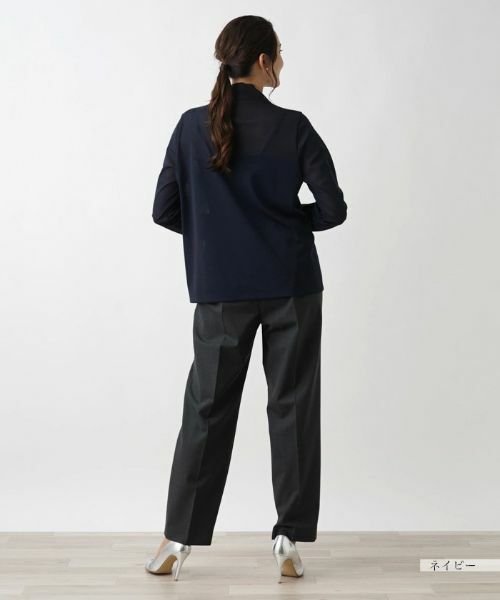 Leilian PLUS HOUSE / レリアンプラスハウス カットソー | シアーカットソー【プラス企画】 | 詳細3