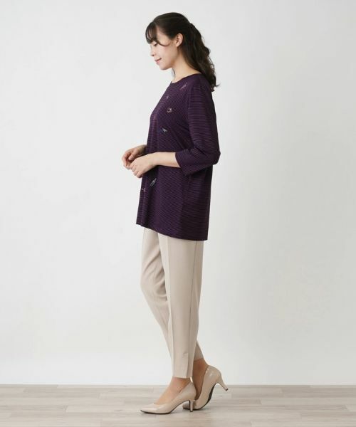 Leilian PLUS HOUSE / レリアンプラスハウス カットソー | デザインプルオーバー | 詳細2