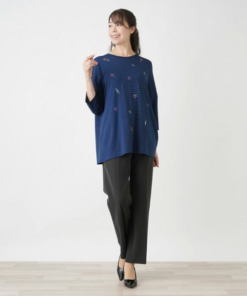 Leilian PLUS HOUSE / レリアンプラスハウス カットソー | デザインプルオーバー | 詳細4