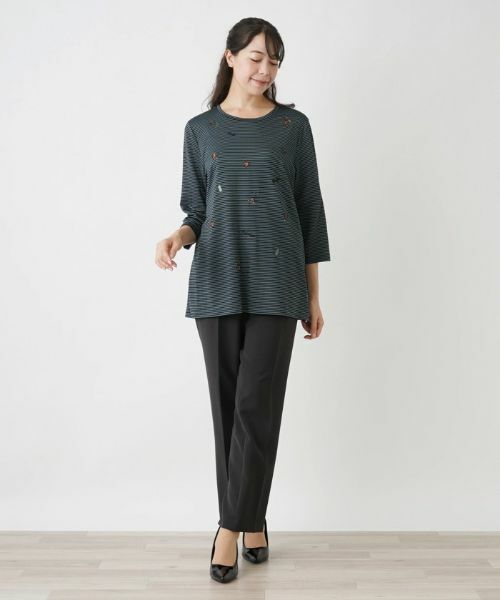 Leilian PLUS HOUSE / レリアンプラスハウス カットソー | デザインプルオーバー | 詳細7