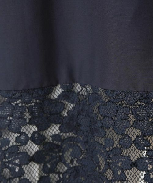 Leilian PLUS HOUSE / レリアンプラスハウス シャツ・ブラウス | フラワーレース切替ブラウス | 詳細11