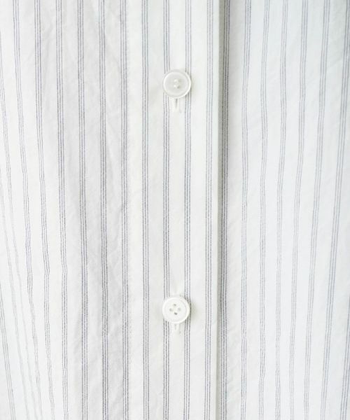 Leilian PLUS HOUSE / レリアンプラスハウス シャツ・ブラウス | ストライプブラウス | 詳細12