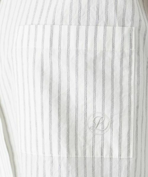 Leilian PLUS HOUSE / レリアンプラスハウス シャツ・ブラウス | ストライプブラウス | 詳細9