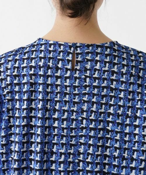 Leilian PLUS HOUSE / レリアンプラスハウス カットソー | ツイードプリントカットソー【Leilian WHITE LABEL】 | 詳細11