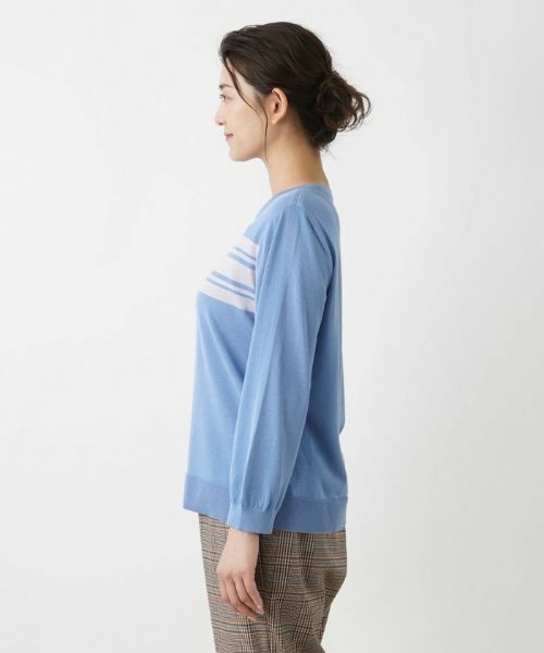 Leilian PLUS HOUSE / レリアンプラスハウス ニット・セーター | クルーネックニットプルオーバー | 詳細9