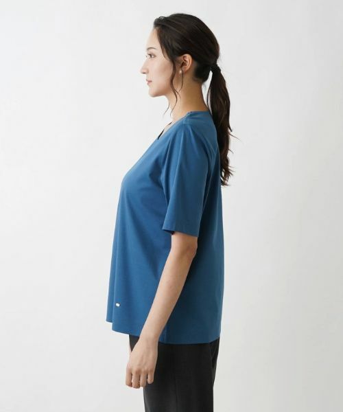 Leilian PLUS HOUSE / レリアンプラスハウス Tシャツ | スクエアネックＴシャツ | 詳細11