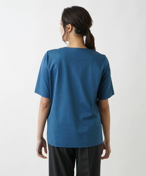 Leilian PLUS HOUSE / レリアンプラスハウス Tシャツ | スクエアネックＴシャツ | 詳細12