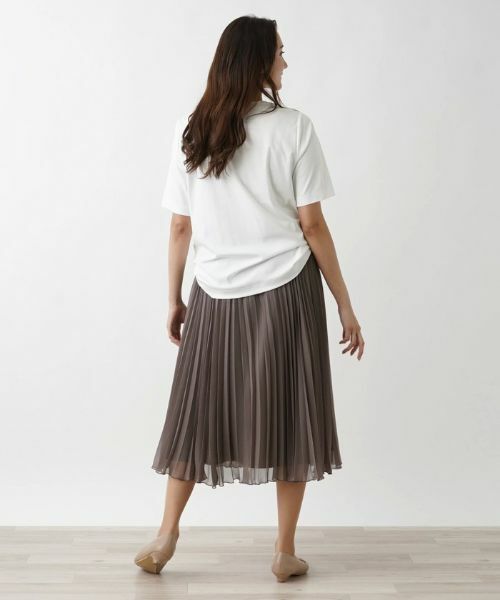 Leilian PLUS HOUSE / レリアンプラスハウス Tシャツ | スクエアネックＴシャツ | 詳細3