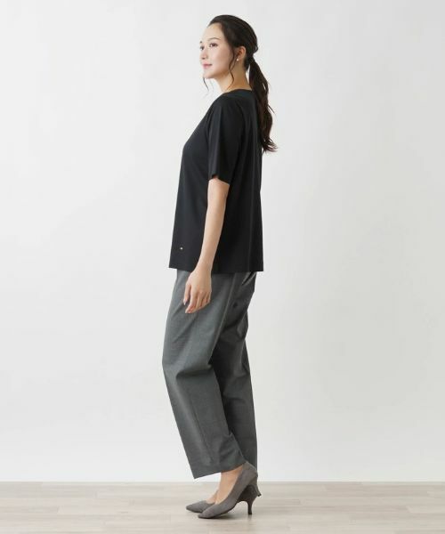 Leilian PLUS HOUSE / レリアンプラスハウス Tシャツ | スクエアネックＴシャツ | 詳細5