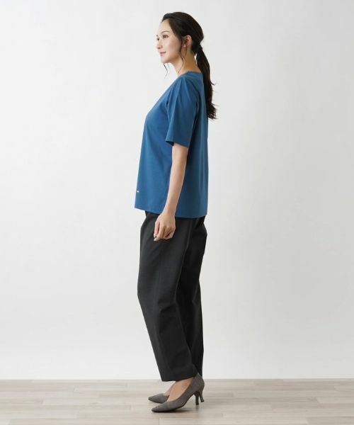 Leilian PLUS HOUSE / レリアンプラスハウス Tシャツ | スクエアネックＴシャツ | 詳細8