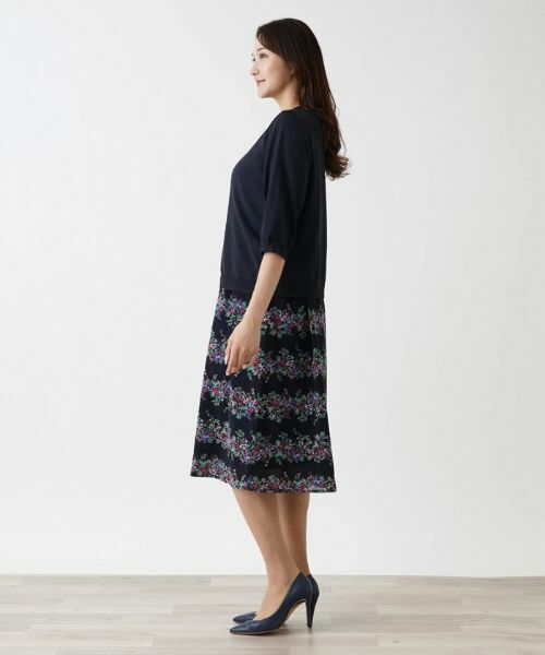 Leilian PLUS HOUSE / レリアンプラスハウス カーディガン・ボレロ | パールボタンカーディガン | 詳細2