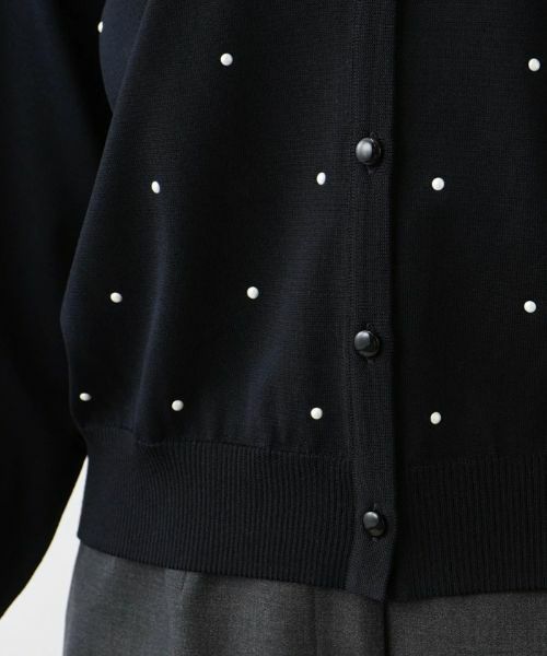 Leilian PLUS HOUSE / レリアンプラスハウス カーディガン・ボレロ | クルーネックニットカーディガン | 詳細13