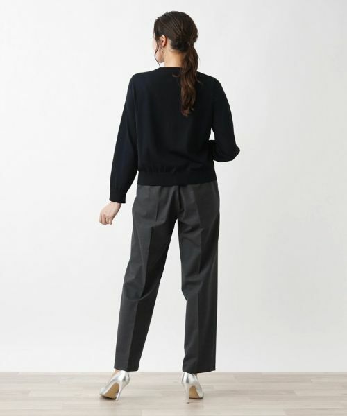 Leilian PLUS HOUSE / レリアンプラスハウス カーディガン・ボレロ | クルーネックニットカーディガン | 詳細6