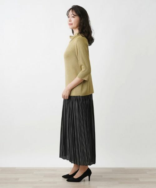 Leilian PLUS HOUSE / レリアンプラスハウス ニット・セーター | ハイネックプルオーバー | 詳細6