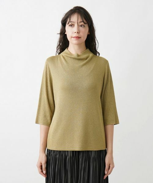 Leilian PLUS HOUSE / レリアンプラスハウス ニット・セーター | ハイネックプルオーバー | 詳細8
