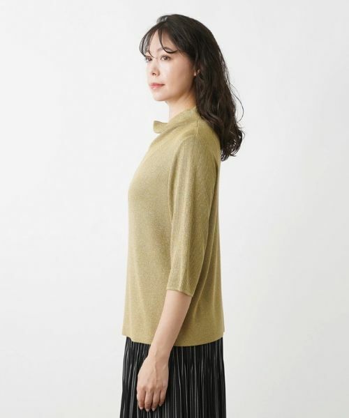 Leilian PLUS HOUSE / レリアンプラスハウス ニット・セーター | ハイネックプルオーバー | 詳細9