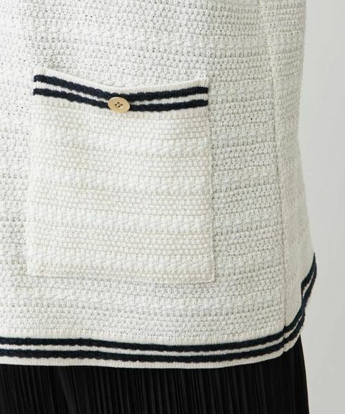 Leilian PLUS HOUSE / レリアンプラスハウス テーラードジャケット | ニットツイードジャケット | 詳細10