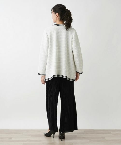 Leilian PLUS HOUSE / レリアンプラスハウス テーラードジャケット | ニットツイードジャケット | 詳細3