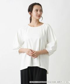 Leilian PLUS HOUSE / レリアンプラスハウス カットソー | クルーネックプルオーバー