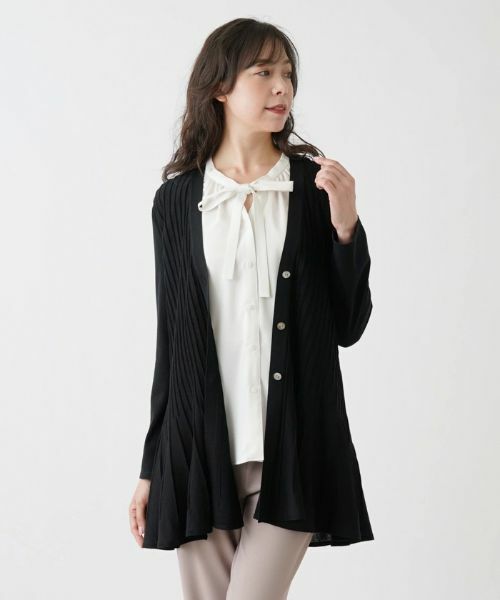 Leilian PLUS HOUSE / レリアンプラスハウス シャツ・ブラウス | ボウタイ半袖シフォンブラウス | 詳細7