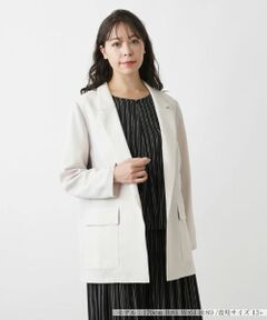 Leilian PLUS HOUSE / レリアンプラスハウス テーラードジャケット | 洗えるテーラードジャケット