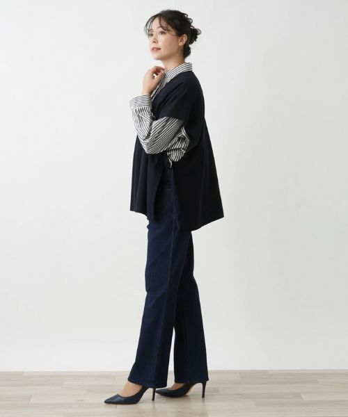 Leilian PLUS HOUSE / レリアンプラスハウス テーラードジャケット | プルオーバージレ | 詳細2