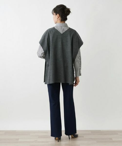 Leilian PLUS HOUSE / レリアンプラスハウス テーラードジャケット | プルオーバージレ | 詳細6