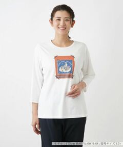 Leilian PLUS HOUSE / レリアンプラスハウス スクエアネックＴシャツ スクエアネックTシャツ|レリアン プラスハウス | レリアン公式