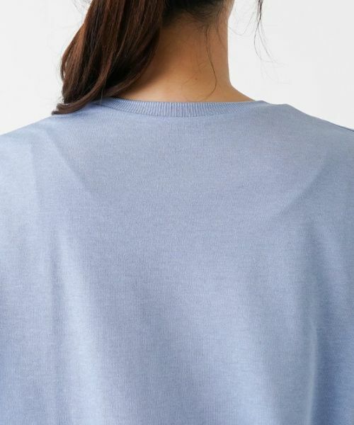 Leilian PLUS HOUSE / レリアンプラスハウス ニット・セーター | コットン混半そでニット | 詳細17