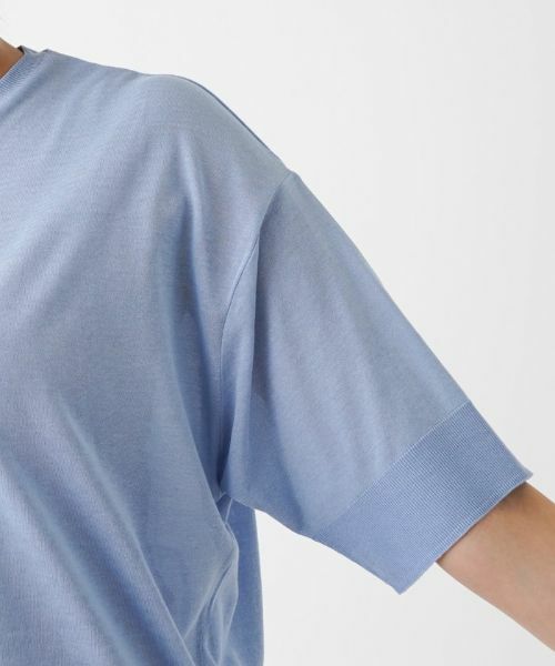 Leilian PLUS HOUSE / レリアンプラスハウス ニット・セーター | コットン混半そでニット | 詳細18