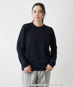 Leilian PLUS HOUSE / レリアンプラスハウス ニット・セーター | クルーネックニットプルオーバー