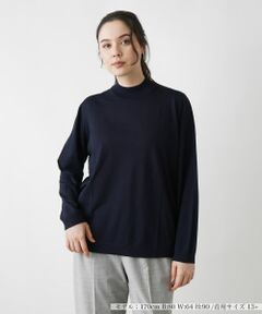 Leilian PLUS HOUSE / レリアンプラスハウス ニット・セーター | ハイネックニットプルオーバー