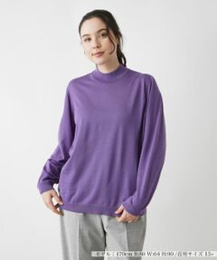 Leilian PLUS HOUSE / レリアンプラスハウス ニット・セーター | ハイネックニットプルオーバー