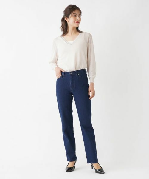 Leilian PLUS HOUSE / レリアンプラスハウス デニムパンツ | MAXFIT DENIM | 詳細15