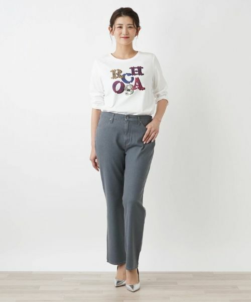 Leilian PLUS HOUSE / レリアンプラスハウス デニムパンツ | ストレートデニム【L JEANS】 | 詳細1