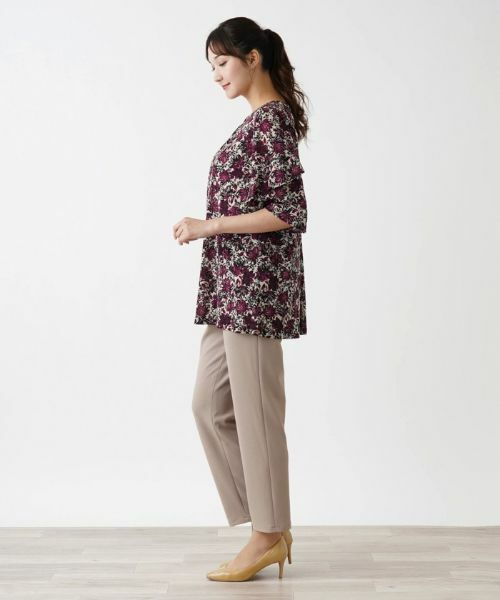 Leilian PLUS HOUSE / レリアンプラスハウス その他パンツ | クロップドパンツスリムタイプ【プラス企画】 | 詳細11