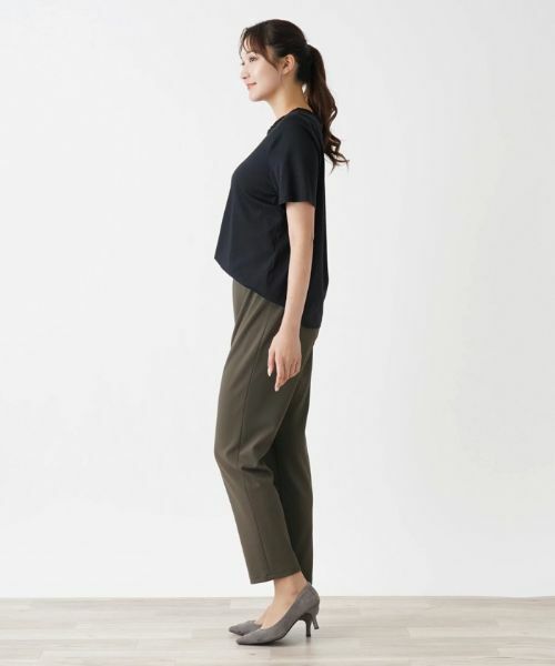 Leilian PLUS HOUSE / レリアンプラスハウス その他パンツ | クロップドパンツスリムタイプ【プラス企画】 | 詳細5