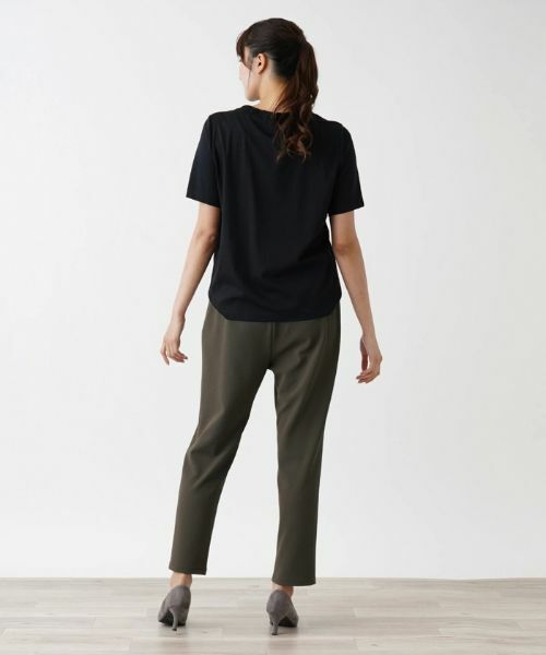 Leilian PLUS HOUSE / レリアンプラスハウス その他パンツ | クロップドパンツスリムタイプ【プラス企画】 | 詳細6