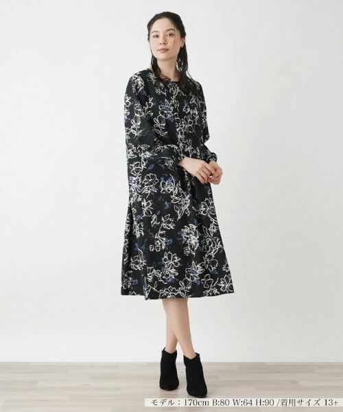 Leilian PLUS HOUSE / レリアンプラスハウス ドレス | ワンピース【プラス企画】 | 詳細1