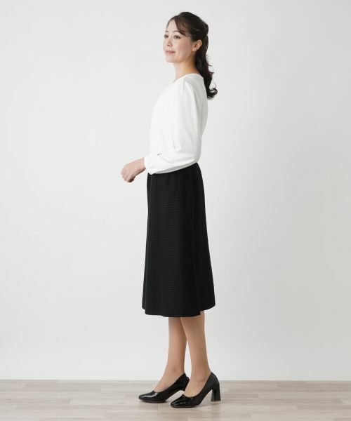Leilian PLUS HOUSE / レリアンプラスハウス ミニ・ひざ丈スカート | スカート【プラス企画】 | 詳細2